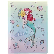 sun-star A4 10層檔案資料夾 迪士尼 小美人魚 臉貼臉綠