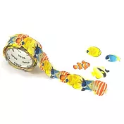 【bande】貼紙型和紙膠帶 ‧熱帶魚