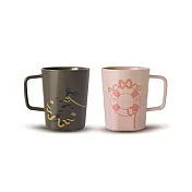 TOAST / DRIPDROP 陶瓷馬克杯- 米奇對杯組 250ml