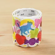 【日本mt和紙膠帶】fab寬版裁邊系列 ‧繽紛印章