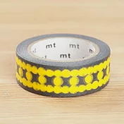 【日本mt和紙膠帶】1P系列 ‧長梯黃點
