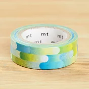 【日本mt和紙膠帶】1P系列 ‧移動藍綠