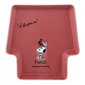 【日本YAMAKA】史努比季節粉彩陶瓷房屋平盤21cm ‧春花