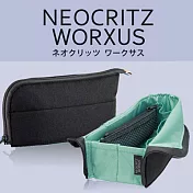 KOKUYO Neo Critz Shelf多功能展開式筆袋-黑