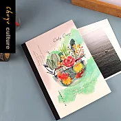 珠友 A5/25K 萬用日誌/手札/手帳(自填式方格1日1頁)手帳