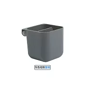 【E.dot】多功能桌面收納筆筒短款灰色