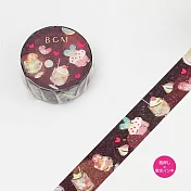 【BGM】和紙膠帶 螢光金箔Special系列 ‧美夢