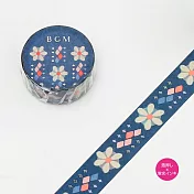 【BGM】和紙膠帶 螢光金箔Special系列 ‧和之花