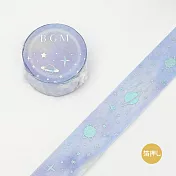 【BGM】和紙膠帶 馬卡龍色銀河系列 ‧紫色宇宙