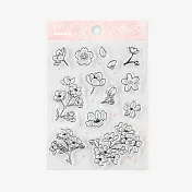 【BGM】+Clear Stamp 自由編排透明印章 ‧春櫻