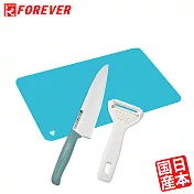 【FOREVER】日本製造鋒愛華高精密陶瓷刀超值三件組
