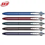 (5支1包)SKB復古2色按動中性筆
