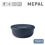 MEPAL / Cirqula 圓形密封保鮮盒750ml- 丹寧藍