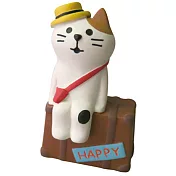 【DECOLE】concombre 三毛貓行李箱