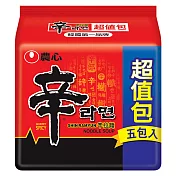 【農心】辛拉麵(超值包)5入