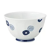 【西海陶器】波佐見燒面取輕量飯碗600ml ‧渦丸