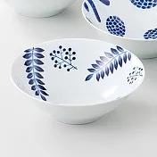 【西海陶器】Kavely波佐見燒靛藍小碗300ml ‧南天竹