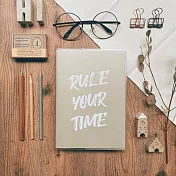 Rule Your Time 頁碼筆記本 v.2 [清水模]