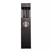 [星巴克]墨黑玻璃吸管組