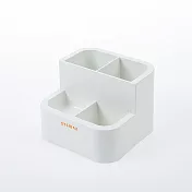 SYSMAX   四格收納筆筒/象牙白