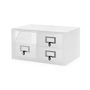 LITEM 桌上系統收納整理盒/2層3抽/霧面