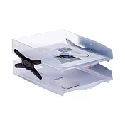 SYSMAX   雙層雙色A4公文架/霧面