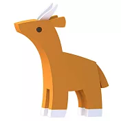 【HALFTOYS】3D動物樂園：IMPALA 高角羚 STEAM教育玩具