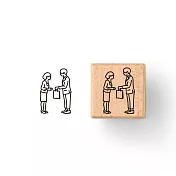 本日印章：拜訪