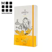 MOLESKINE 綠野仙蹤限定版筆記本(L型) -膽小的獅子(空白)