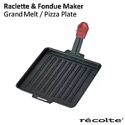 recolte日本麗克特 Grand Melt煎烤盤專用Pizza烤盤  (不含主機)