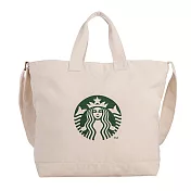 [星巴克]簡約女神背提兩用袋
