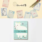 KOKUYO 真心一筆箋 迷你便條紙-山羊