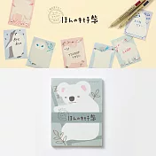 KOKUYO 真心一筆箋 迷你便條紙-無尾熊