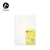 TO NOTE 補充頁 A5 橫線