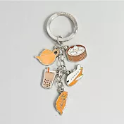 【MILU】鑰匙圈 >> 美食之旅款 時尚飾品 台灣特色 文創商品 精品