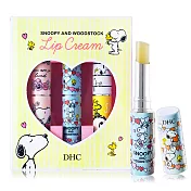 DHC 純橄欖護唇膏-史努比限定版 三入組(1.5gX3)
