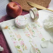 【Meow Illustration】水蜜桃和紙膠帶 - 特油