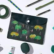 Hello Studio 森林玩耍│A5 萬用收納袋