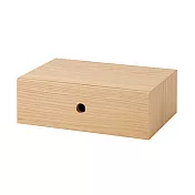 [MUJI無印良品]木製小物收納盒1層