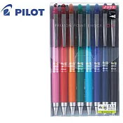 PILOT極細按鍵魔擦筆0.4 八色組