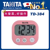 【tanita】繽紛電子計時器td-384蜜桃粉