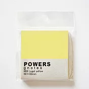 【Print Inform】日本上質便利貼60mm ‧小鴨黃