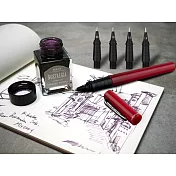 【fluidwriting】fluidwriting 549 簽字筆/ 輕量紅色