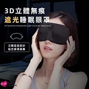 【Cap】3D立體無痕透氣遮光睡眠眼罩