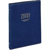 Raymay 商務系列 A4斯伯丁30孔活頁夾/藍