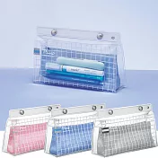 KOKUYO PiiiP小物雜貨透明收納筆袋-藍