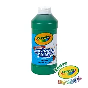 美國Crayola 繪兒樂 可水洗兒童顏料16OZ_ 綠色
