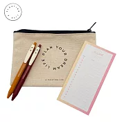 【A Floating Life】To Do List便條紙限定組-黃紅