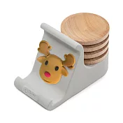 Bone 蹦克 逗扣手機架擴香台 - 麋鹿先生