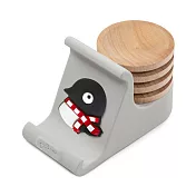 Bone 蹦克  逗扣手機架擴香台 - 企鵝小丸